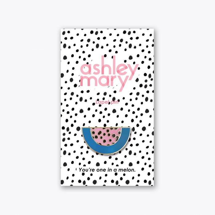 Ashley Mary Watermelon Lapel Pin